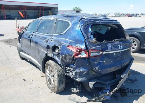 2020 Hyundai Santa Fe Se from USA, damaged, VIN 5NMS23AD0LH165119